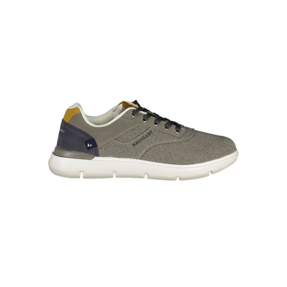 Navigare Grigio Poliestere Men Men's Sneaker